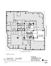 3280 Peachtree Rd, Atlanta, GA à louer Plan d’étage– Image 1 sur 1