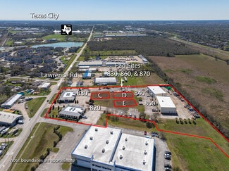 Plus de détails pour 870 Lawrence Rd, League City, TX - Terrain à vendre