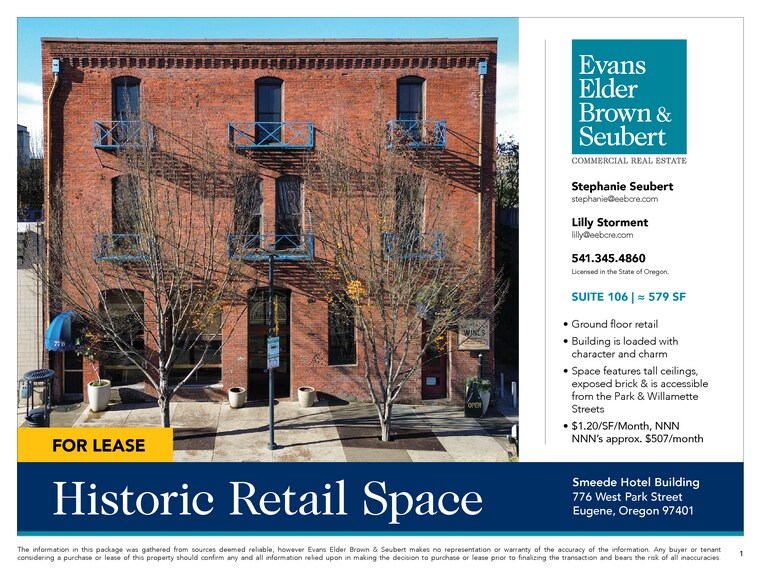 776 W Park St, Eugene, OR à louer - Photo de l’immeuble – Image 2 sur 3