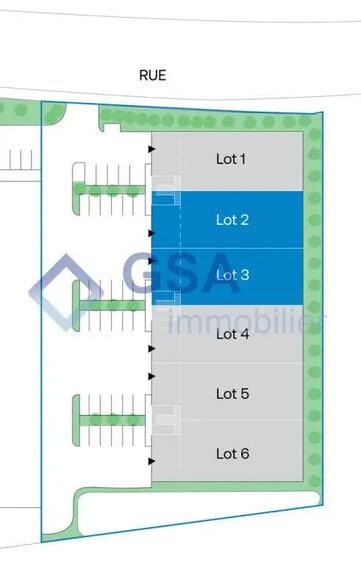Local d’activités dans Saint-Michel-sur-Orge à louer - Plan de site – Image 2 sur 3