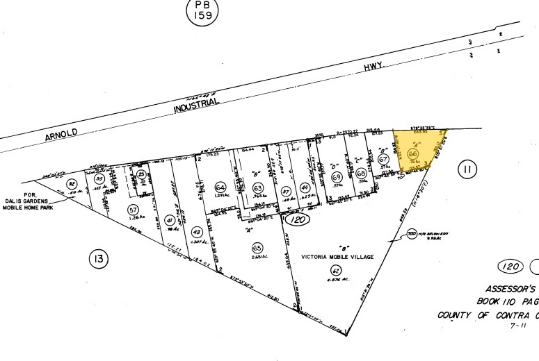 1970 Arnold Industrial Pl, Concord, CA à louer - Plan cadastral – Image 2 sur 10