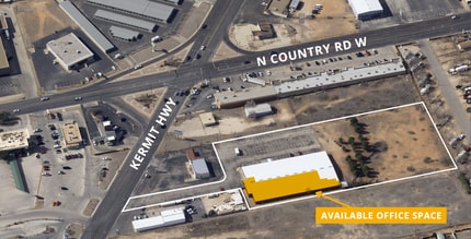 3016 Kermit Hwy, Odessa, TX - VUE AÉRIENNE  vue de carte