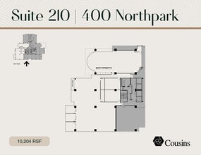 1200 Abernathy Rd NE, Atlanta, GA à louer Plan d’étage– Image 1 sur 1