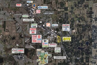 Plus de détails pour SWC US 441 hwy, Lady Lake, FL - Local commercial à louer