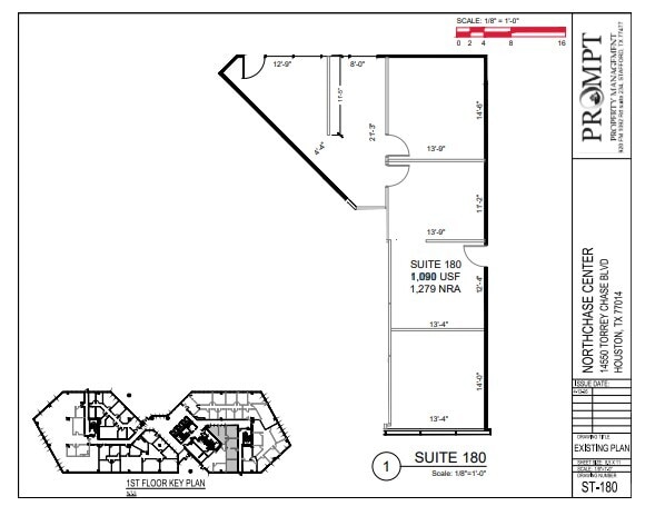 14550 Torrey Chase Blvd, Houston, TX à louer Plan d’étage– Image 1 sur 1
