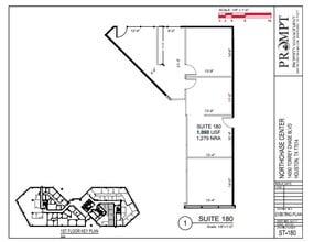 14550 Torrey Chase Blvd, Houston, TX à louer Plan d’étage– Image 1 sur 1