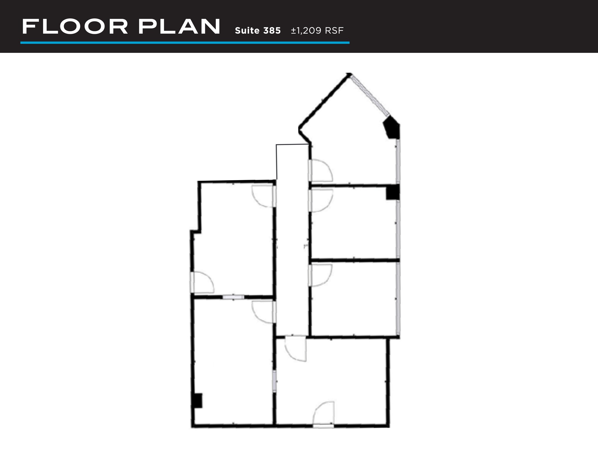 2345 E Thomas Rd, Phoenix, AZ à louer Plan de site– Image 1 sur 1