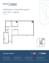 100 S 5th St, Minneapolis, MN à louer Plan d’étage– Image 1 sur 1