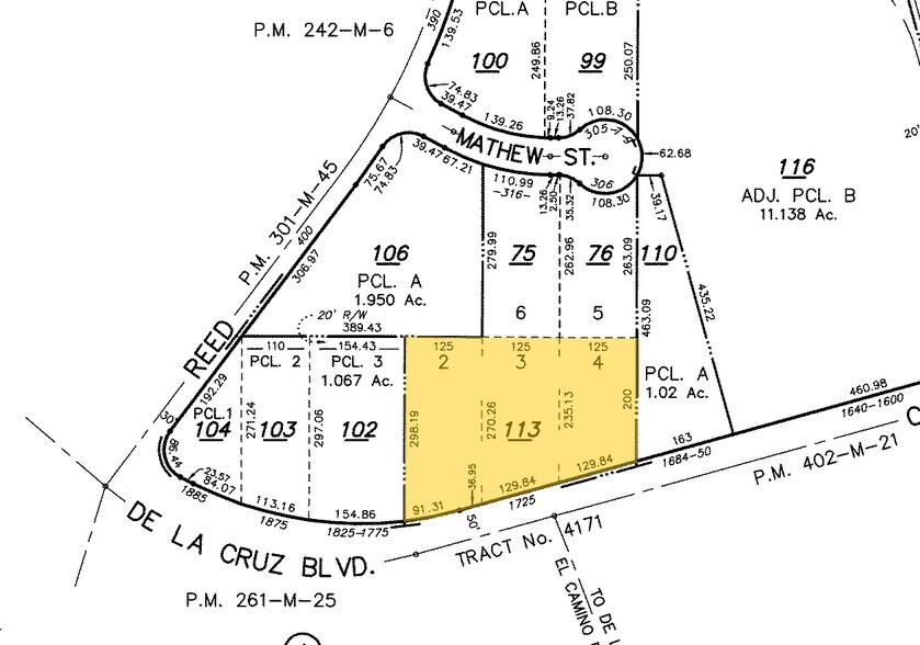 1725 De la Cruz Blvd, Santa Clara, CA à louer - Plan cadastral – Image 2 sur 6