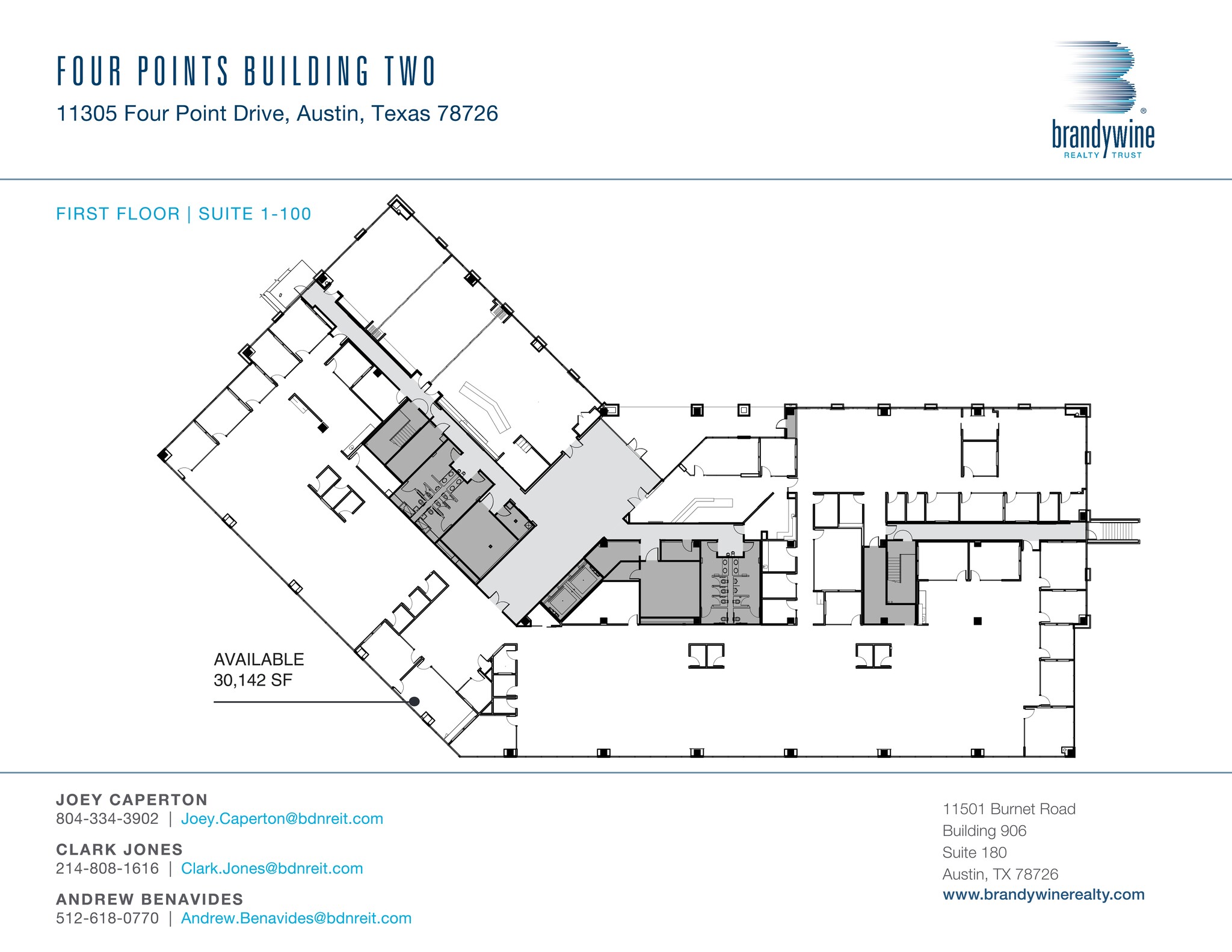 11305 Four Points Dr, Austin, TX à louer Plan de site– Image 1 sur 1