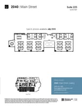 2040 Main St, Irvine, CA à louer Plan d’étage– Image 1 sur 2