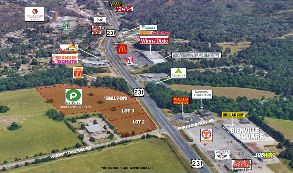 5039 US Highway 231, Wetumpka, AL à louer - Photo de l’immeuble – Image 2 sur 2