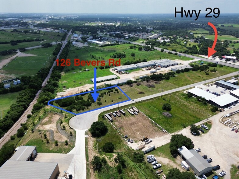 126 Bevers Rd, Liberty Hill, TX à vendre - Aérien – Image 2 sur 4