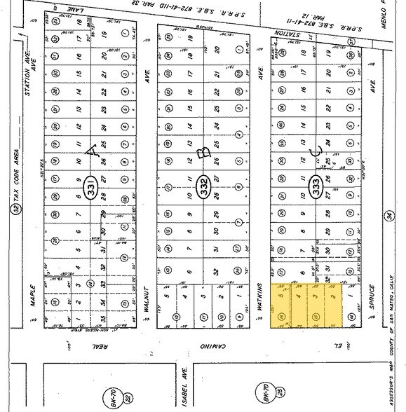 1906 El Camino Real, Menlo Park, CA à louer - Plan cadastral – Image 3 sur 79