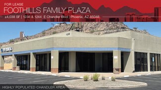 Plus de détails pour 1238-1244 E Chandler Blvd, Phoenix, AZ - Local commercial à louer