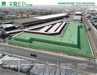 Plus de détails pour 6000 Welch Ave, El Paso, TX - Local d’activités à vendre