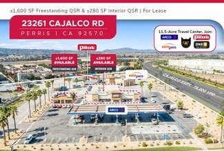 Plus de détails pour 23261 Cajalco Expy, Perris, CA - Local commercial à louer
