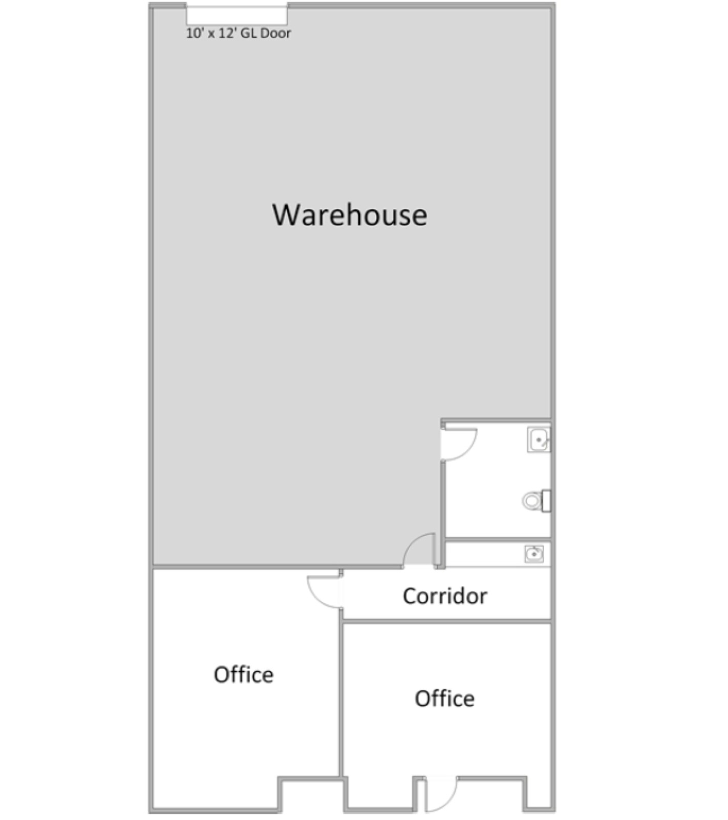2801 Saturn St, Brea, CA à louer Plan d’étage– Image 1 sur 1