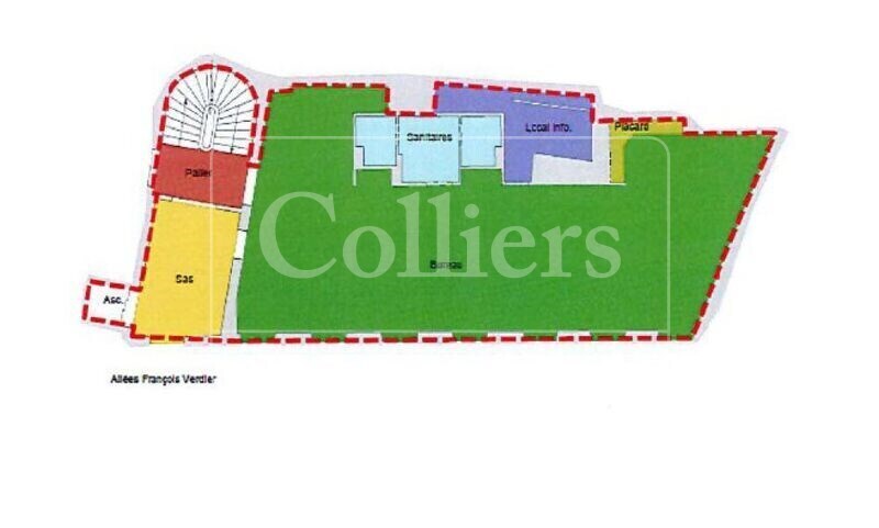 48 Allées Forain François Verdier, Toulouse à louer - Plan de site – Image 3 sur 5