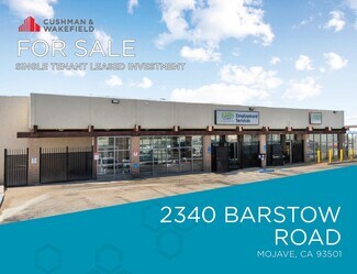 Plus de détails pour 2340 Barstow Rd, Mojave, CA - Local commercial à vendre