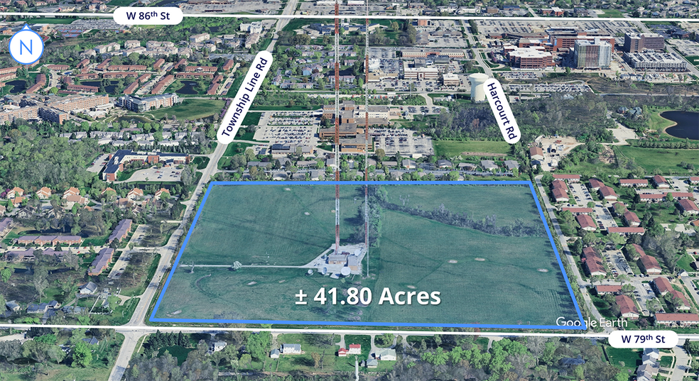 8001 Township Line Rd, Indianapolis, IN à vendre - Aérien – Image 1 sur 1