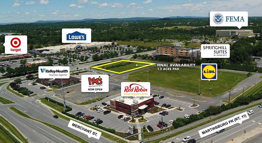 115 Market St, Winchester, VA à vendre - Aérien – Image 1 sur 3