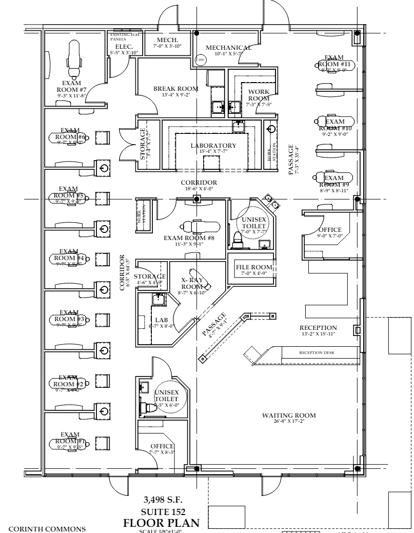 7650 I-35 E, Corinth, TX à louer Plan d’étage– Image 1 sur 1