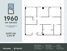 1960 E Grand Ave, El Segundo, CA à louer Plan d’étage– Image 1 sur 1