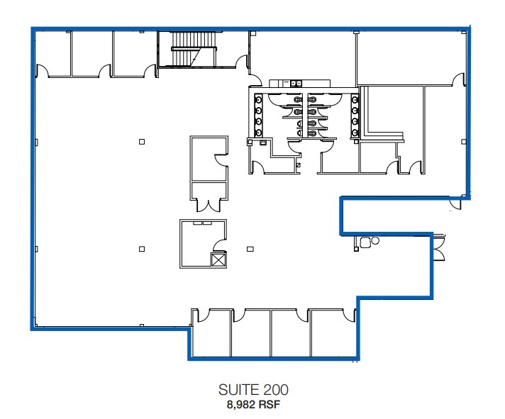 7001 Pinecrest Rd, Raleigh, NC à louer Plan d’étage– Image 1 sur 2