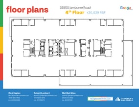 19520 Jamboree Rd, Irvine, CA à louer Plan d’étage– Image 1 sur 1