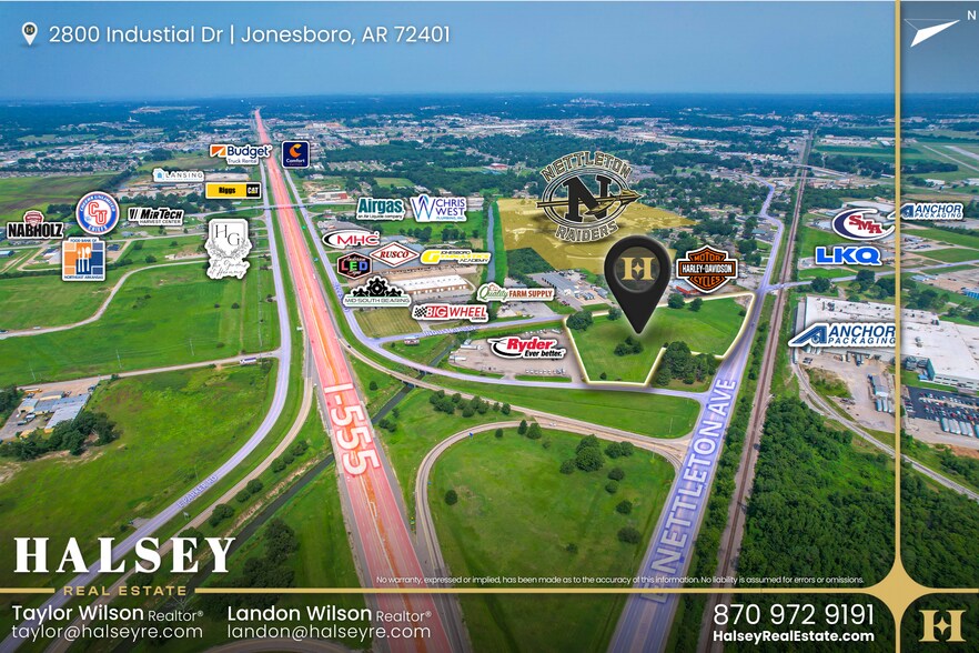 2800 Industrial Dr, Jonesboro, AR à vendre - Photo de l’immeuble – Image 3 sur 7