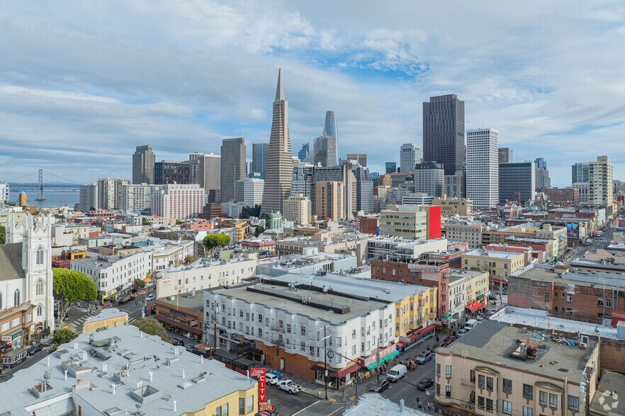 633-641 Vallejo St, San Francisco, CA à louer - Aérien – Image 3 sur 6