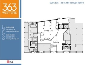 363 W Erie St, Chicago, IL à louer Plan d’étage– Image 1 sur 1