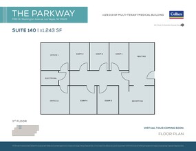 7455 W Washington Ave, Las Vegas, NV à louer Plan d’étage– Image 1 sur 1