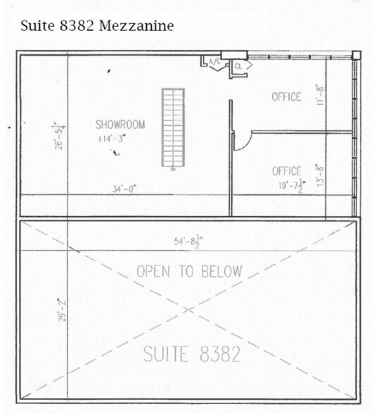 8351-8391 NW 64th St, Miami, FL à louer - Plan d’étage – Image 3 sur 4