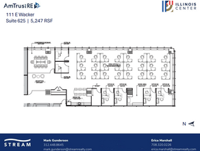 111 E Wacker Dr, Chicago, IL à louer Plan d’étage– Image 1 sur 1