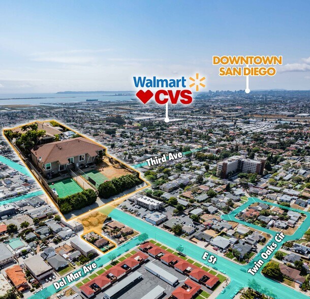 210-12 Del Mar Ave, Chula Vista, CA à vendre - Photo de l’immeuble – Image 3 sur 19