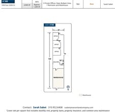1950 E 220th St, Carson, CA à louer Plan d’étage– Image 1 sur 1