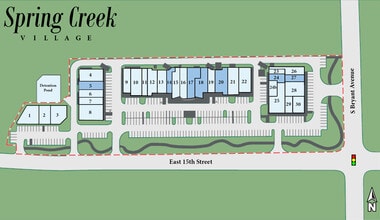 1489 E 15th St, Edmond, OK à louer Plan de site– Image 1 sur 1
