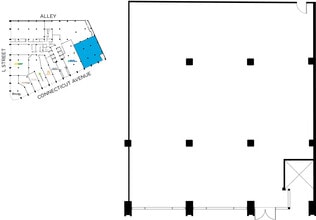 1025 Connecticut Ave NW, Washington, DC à louer Plan d’étage– Image 1 sur 5