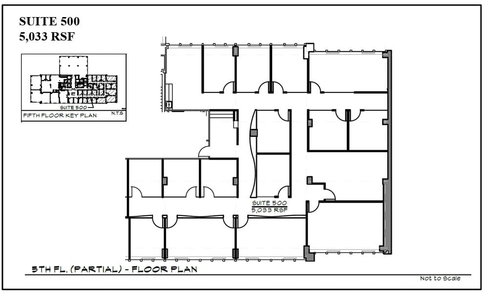 1400 Spring St, Silver Spring, MD à louer Plan d’étage– Image 1 sur 1