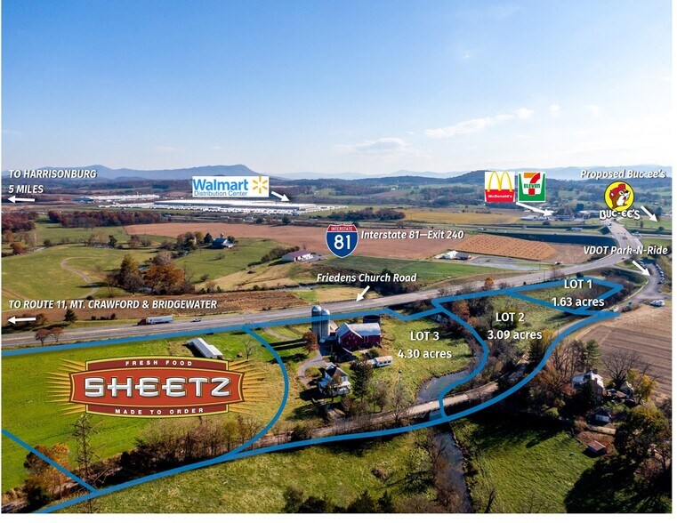 Friedens Church, Mount Crawford, VA à vendre - Photo de l’immeuble – Image 1 sur 5