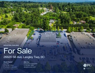 Plus de détails pour 26620 56 Ave, Langley Twp, BC - Industriel/Logistique à vendre