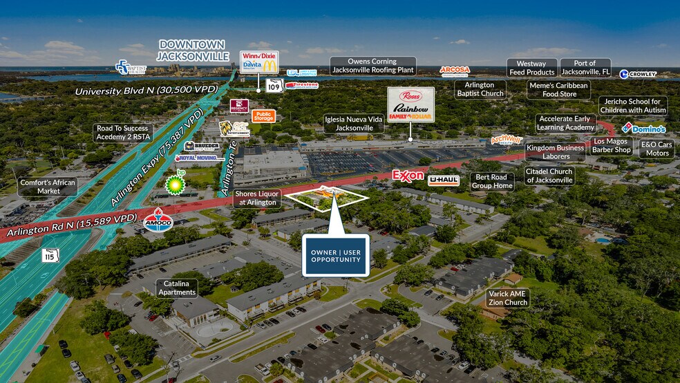 939 Arlington Rd N, Jacksonville, FL à vendre - Photo de l’immeuble – Image 2 sur 5
