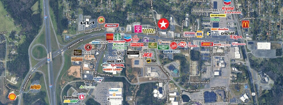 1051 Mount Olive Rd, Gardendale, AL à vendre - Photo de l’immeuble – Image 2 sur 3