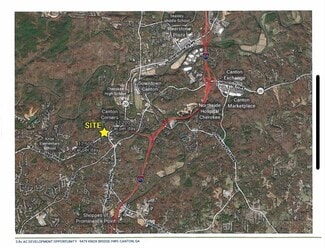 Plus de détails pour 9479 Knox Bridge Hwy, Canton, GA - Terrain à vendre