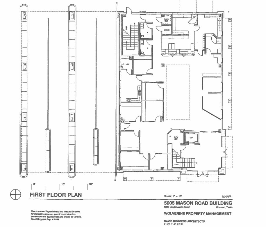 5005 S Mason Rd, Katy, TX à louer Plan d’étage– Image 1 sur 1