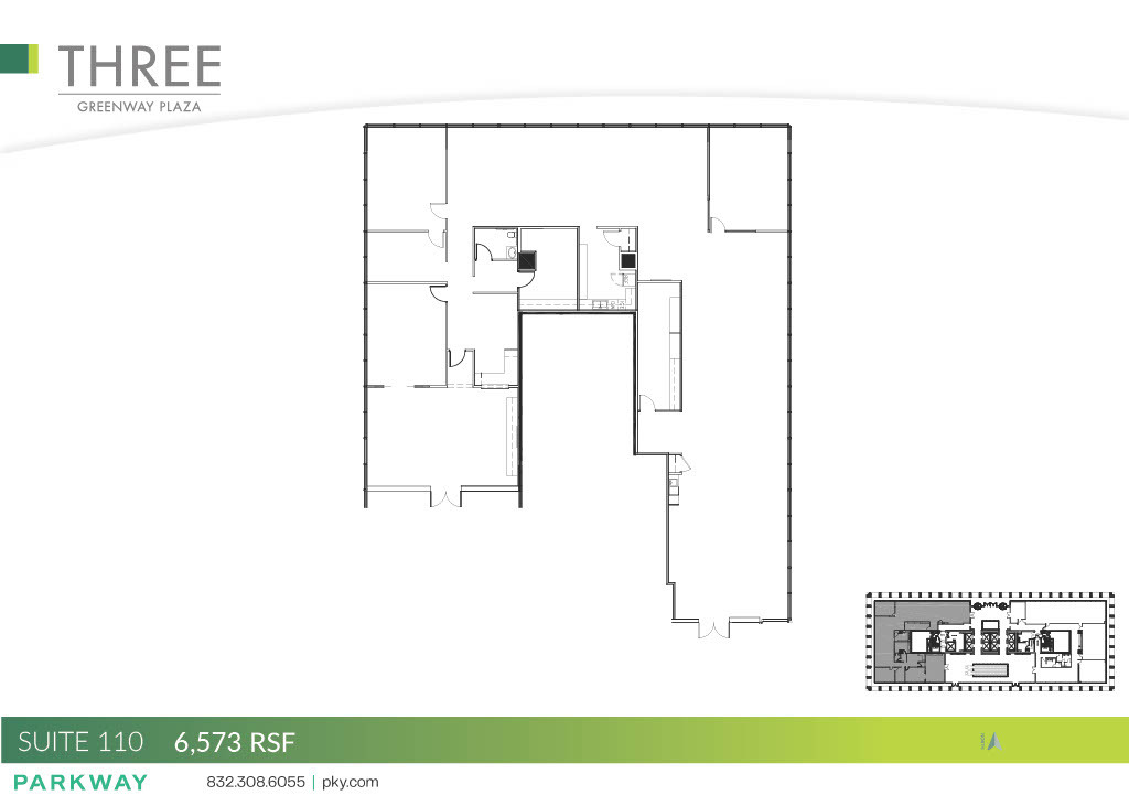 3 Greenway Plz, Houston, TX à louer Plan d’étage– Image 1 sur 1