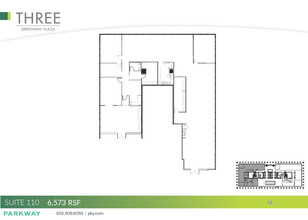 3 Greenway Plz, Houston, TX à louer Plan d’étage– Image 1 sur 1
