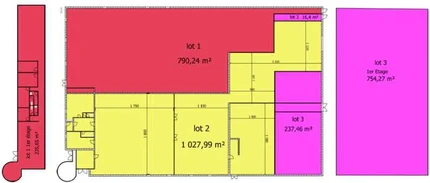 Local d’activités dans Montpellier à louer Plan d’étage– Image 1 sur 5